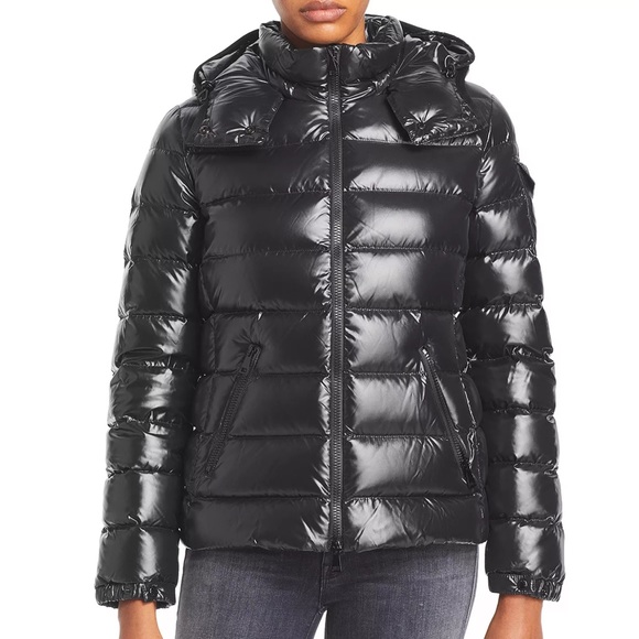 Brand New Moncler Black Women's Bady Slim Short Down Puffer Jacket